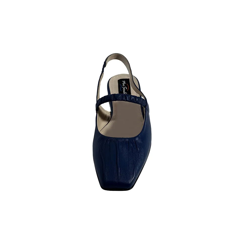 Koala Slingback Flat Blue sold by Mar Soreli product image thumbnail 3
