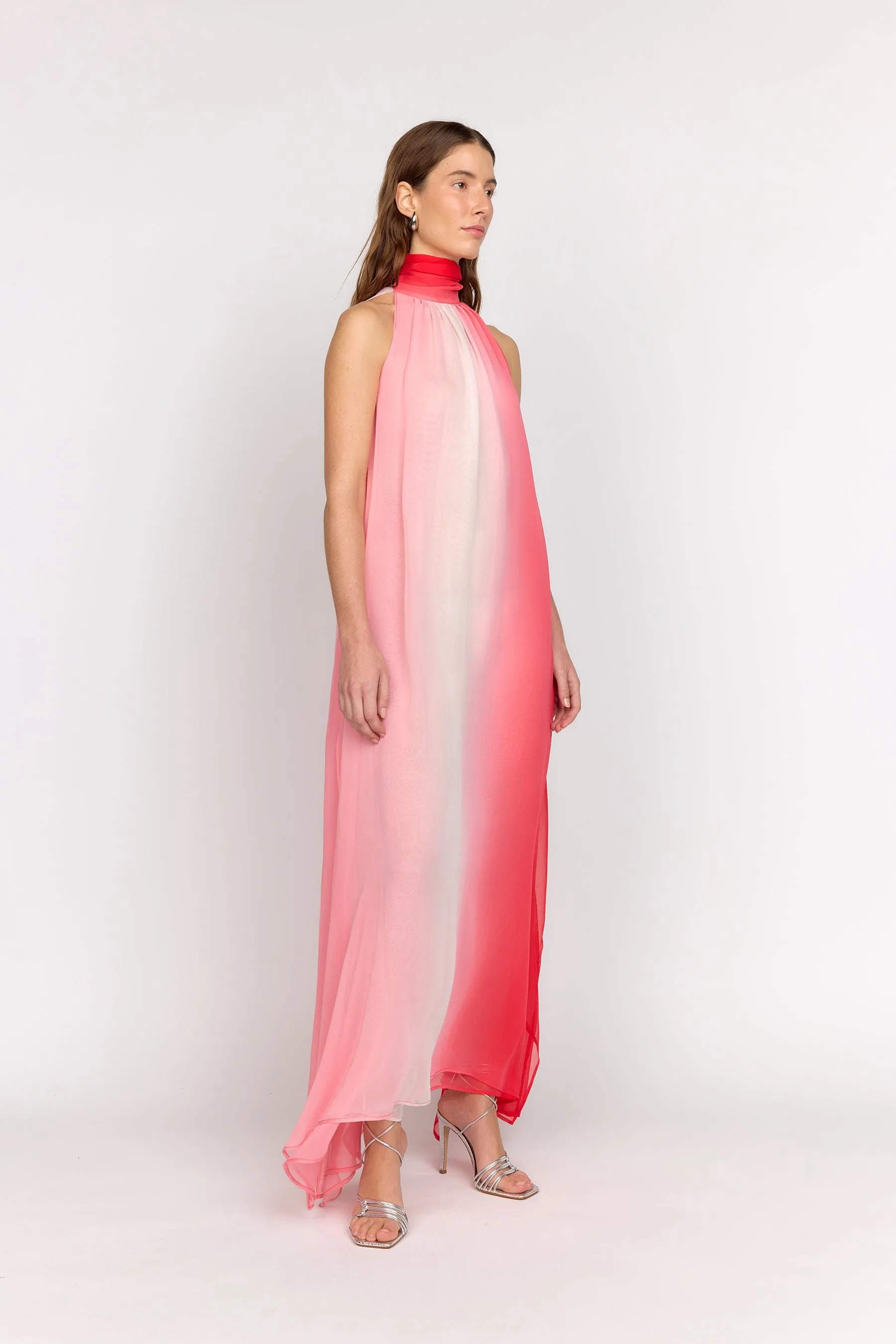 Felicity Dress - Pink Dip Dye sold by Modatrova product image thumbnail 4