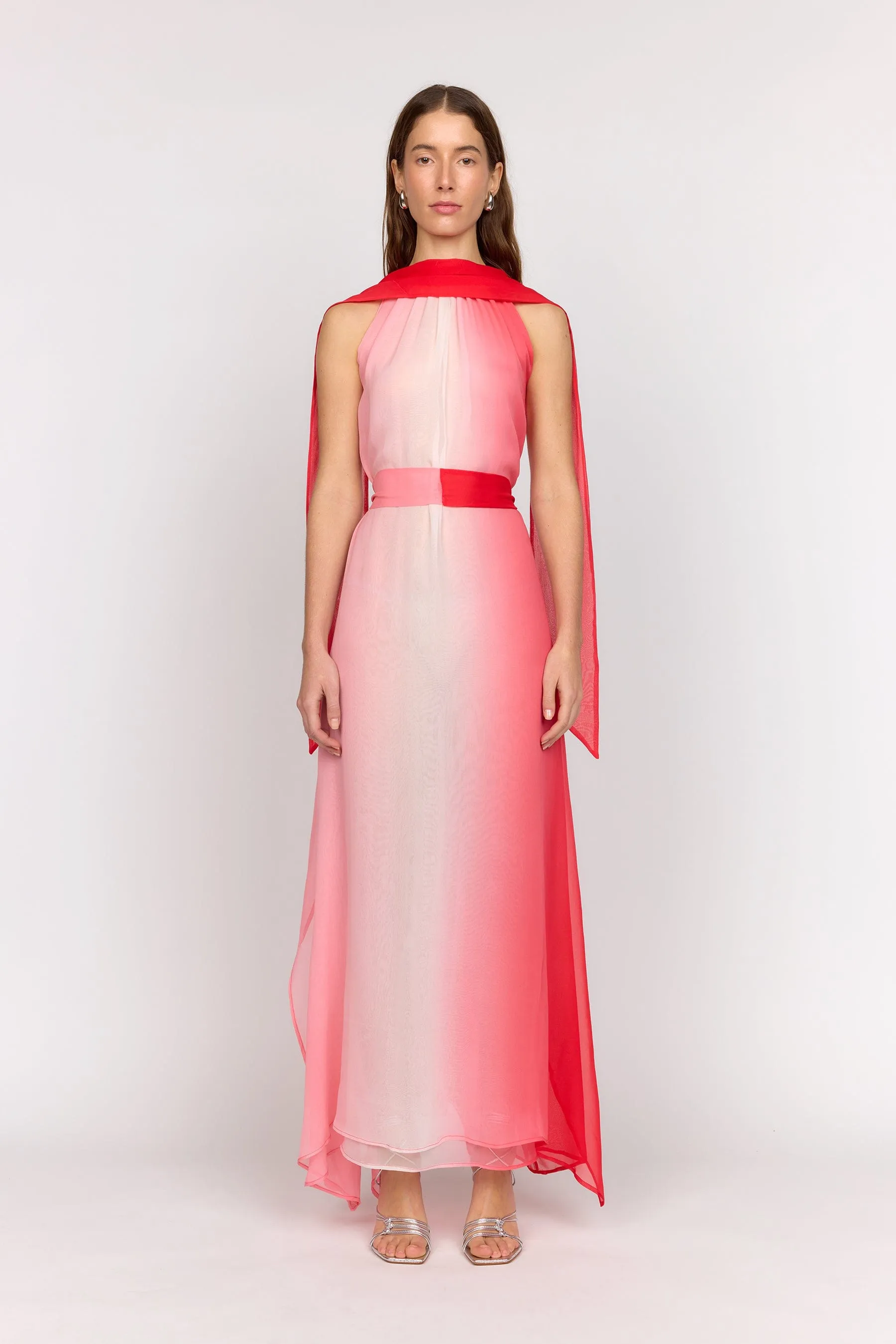 Felicity Dress - Pink Dip Dye sold by Modatrova product image thumbnail 3