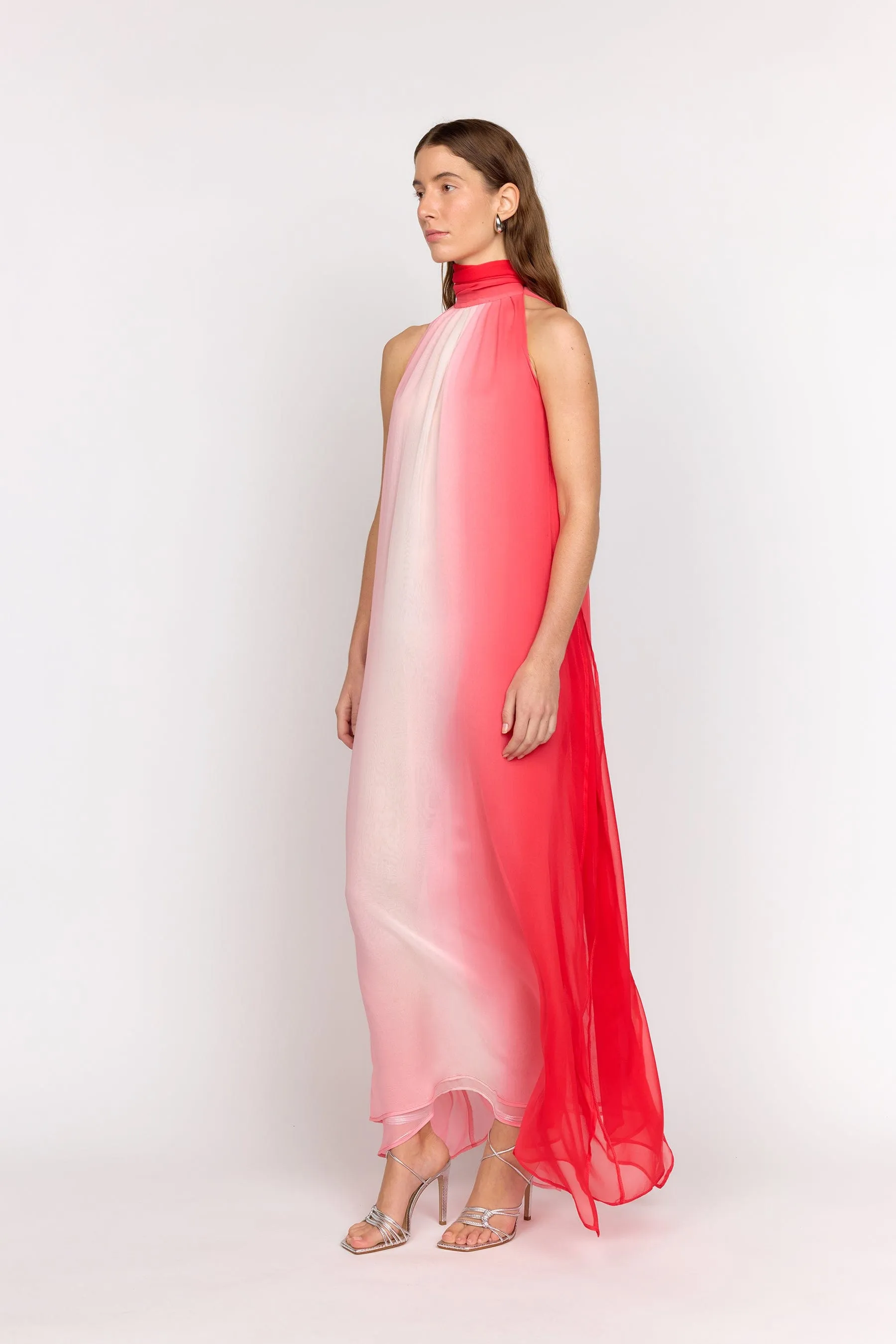 Felicity Dress - Pink Dip Dye sold by Modatrova product image thumbnail 5