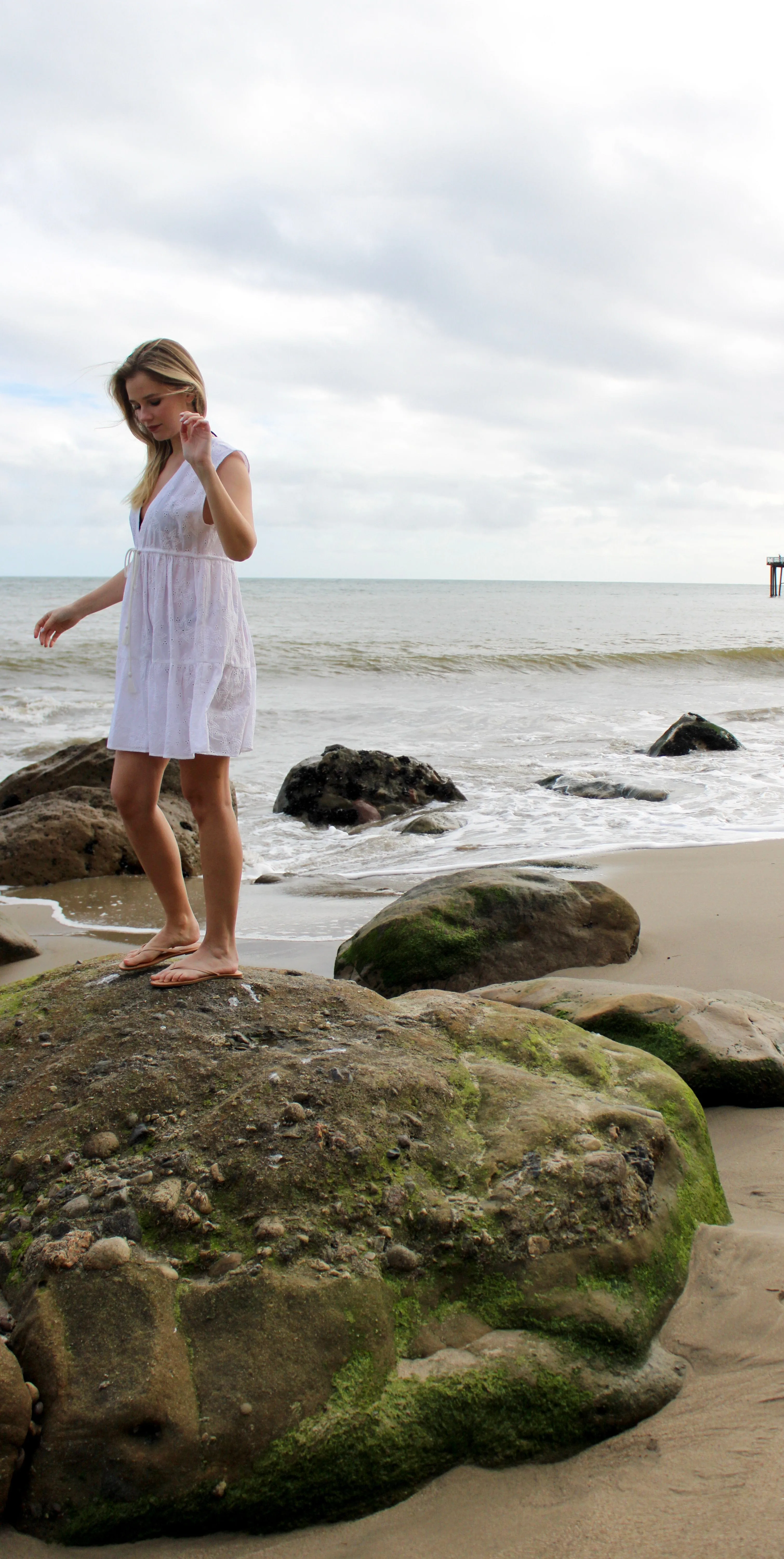 Ravello Dress - Starry White sold by Modatrova product image thumbnail 5