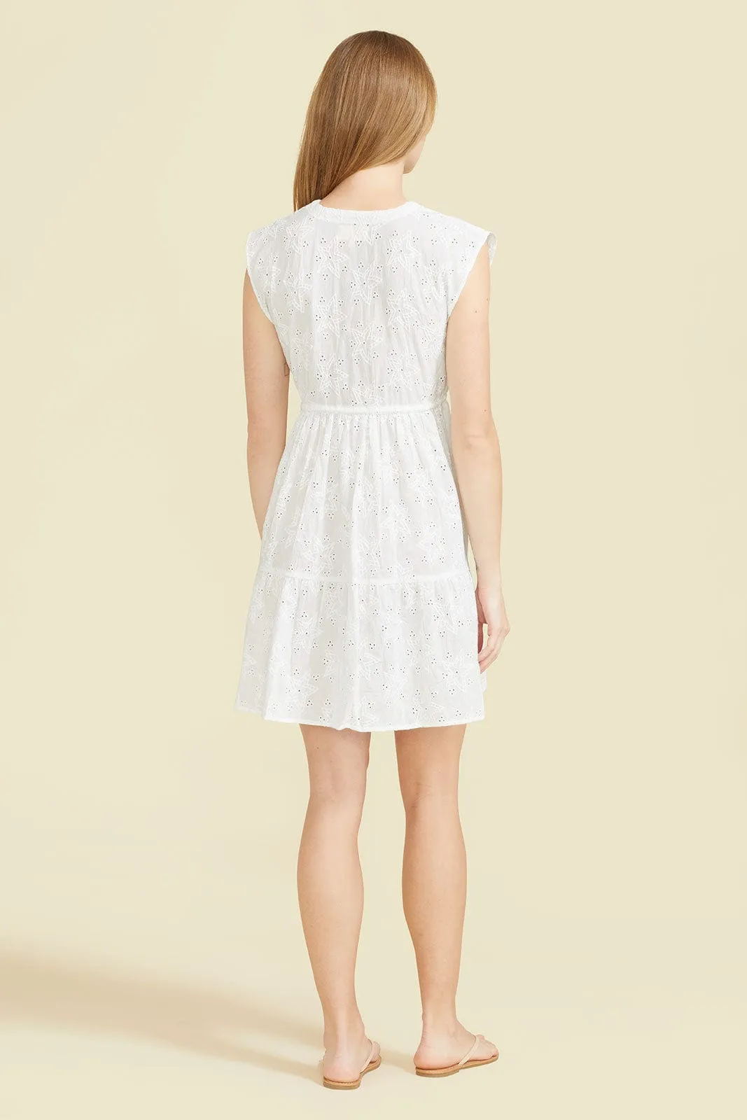 Ravello Dress - Starry White sold by Modatrova product image thumbnail 3