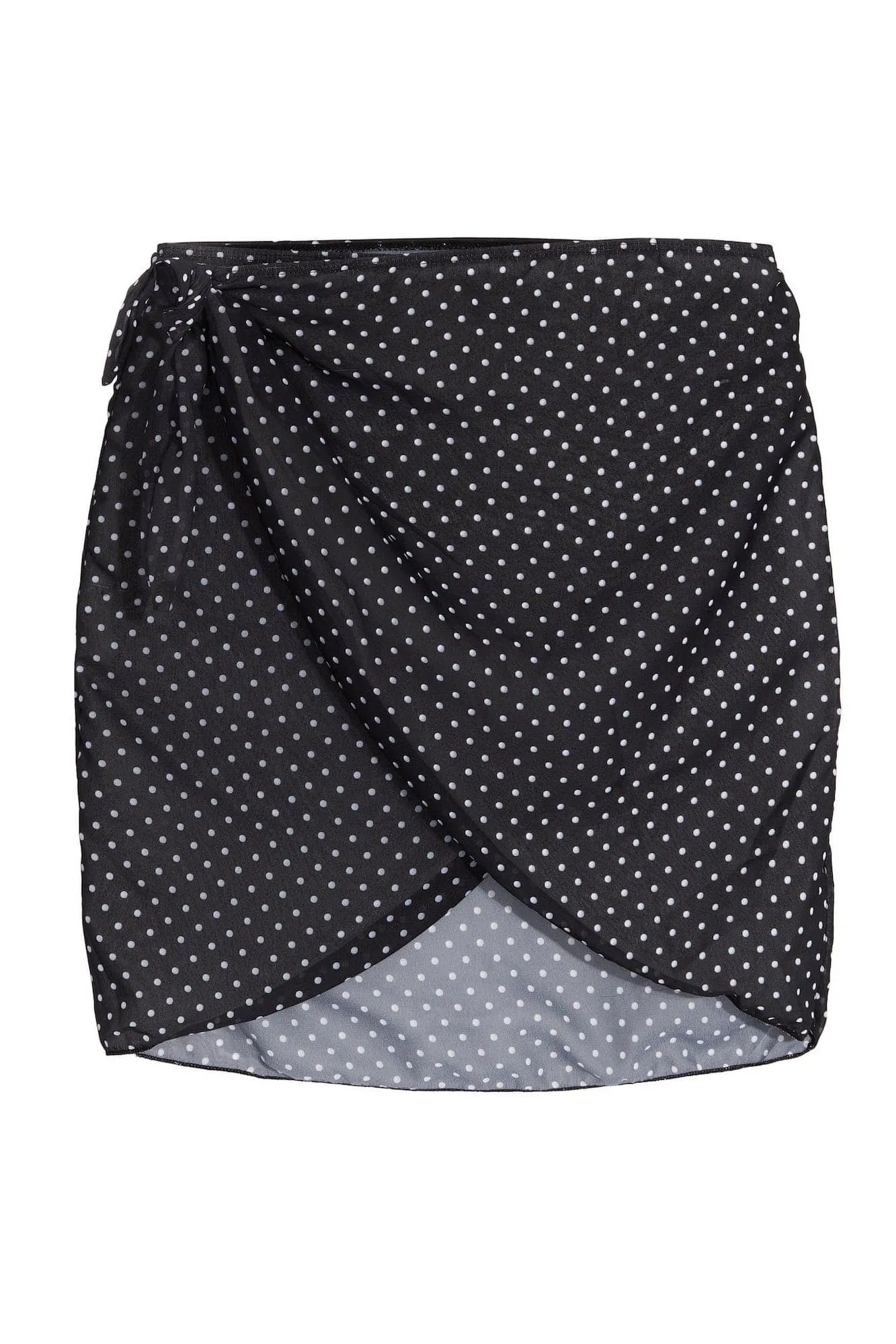 Bridget Wrap Skirt in Polka Dot sold by Modatrova