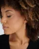 Diamond Tennis Chain Earrings sold by Modatrova