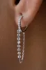 Diamond Tennis Chain Earrings sold by Modatrova