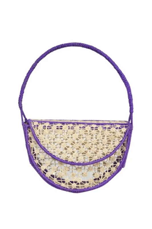 Rosario Purple/Natural sold by Modatrova