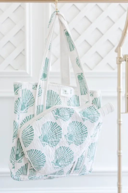 The Pickleball Bag - Green Shell sold by Modatrova