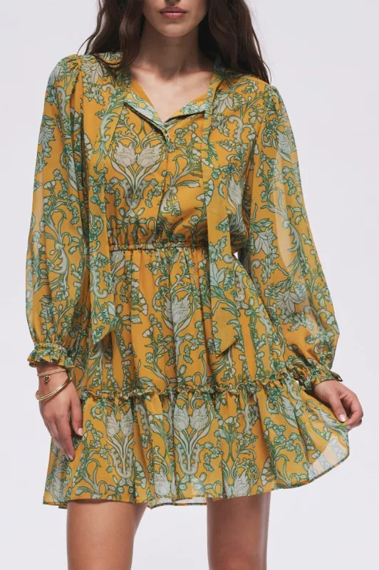 Lee Collar Neck Dress sold by Modatrova