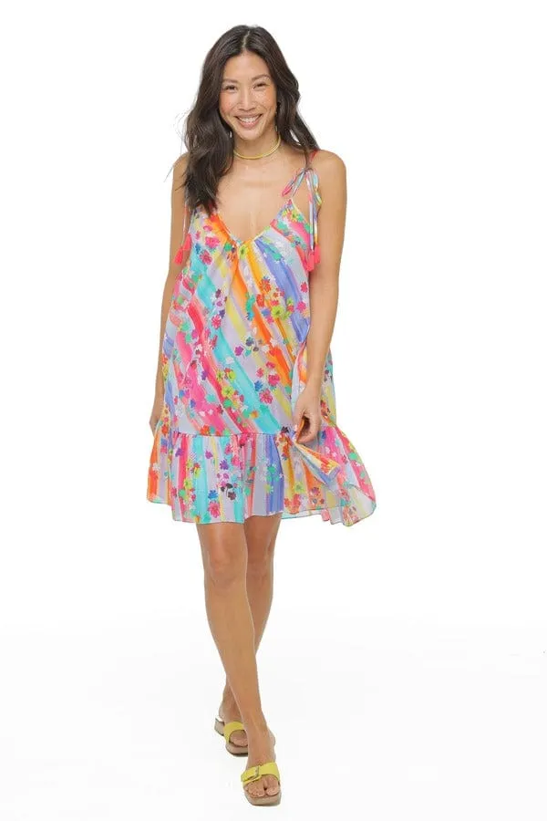 Painted Floral Swing Dress sold by Modatrova product image thumbnail 2