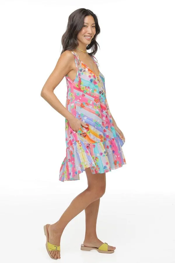 Painted Floral Swing Dress sold by Modatrova product image thumbnail 3
