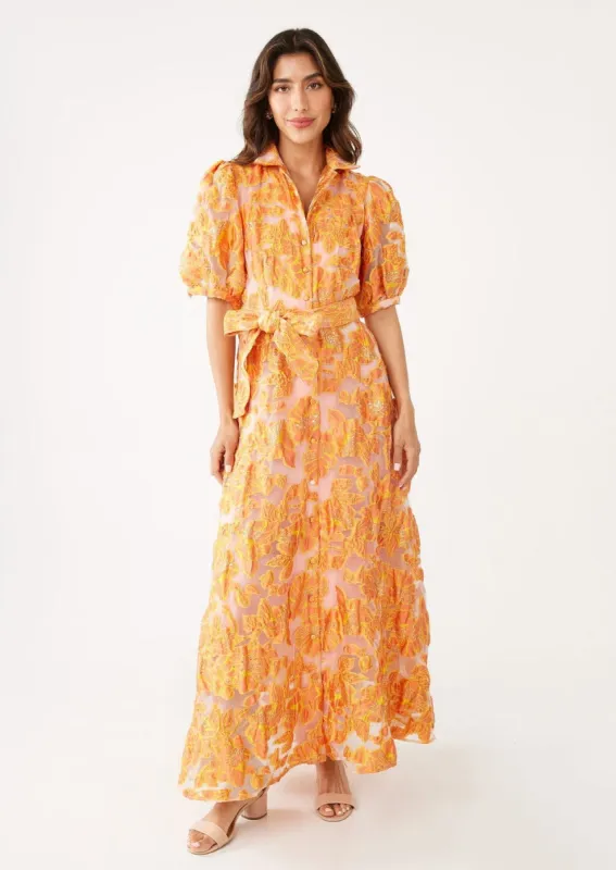 Charlotte Gown Orange Blossom Organza sold by Modatrova