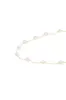 Found Cabochon Station Necklace - Rainbow Moonstone & Diamond sold by Modatrova