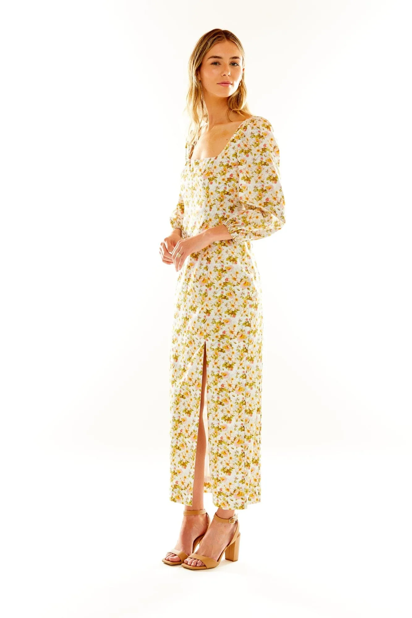 The Alexandra Dress in Spring Floral sold by Modatrova product image thumbnail 5