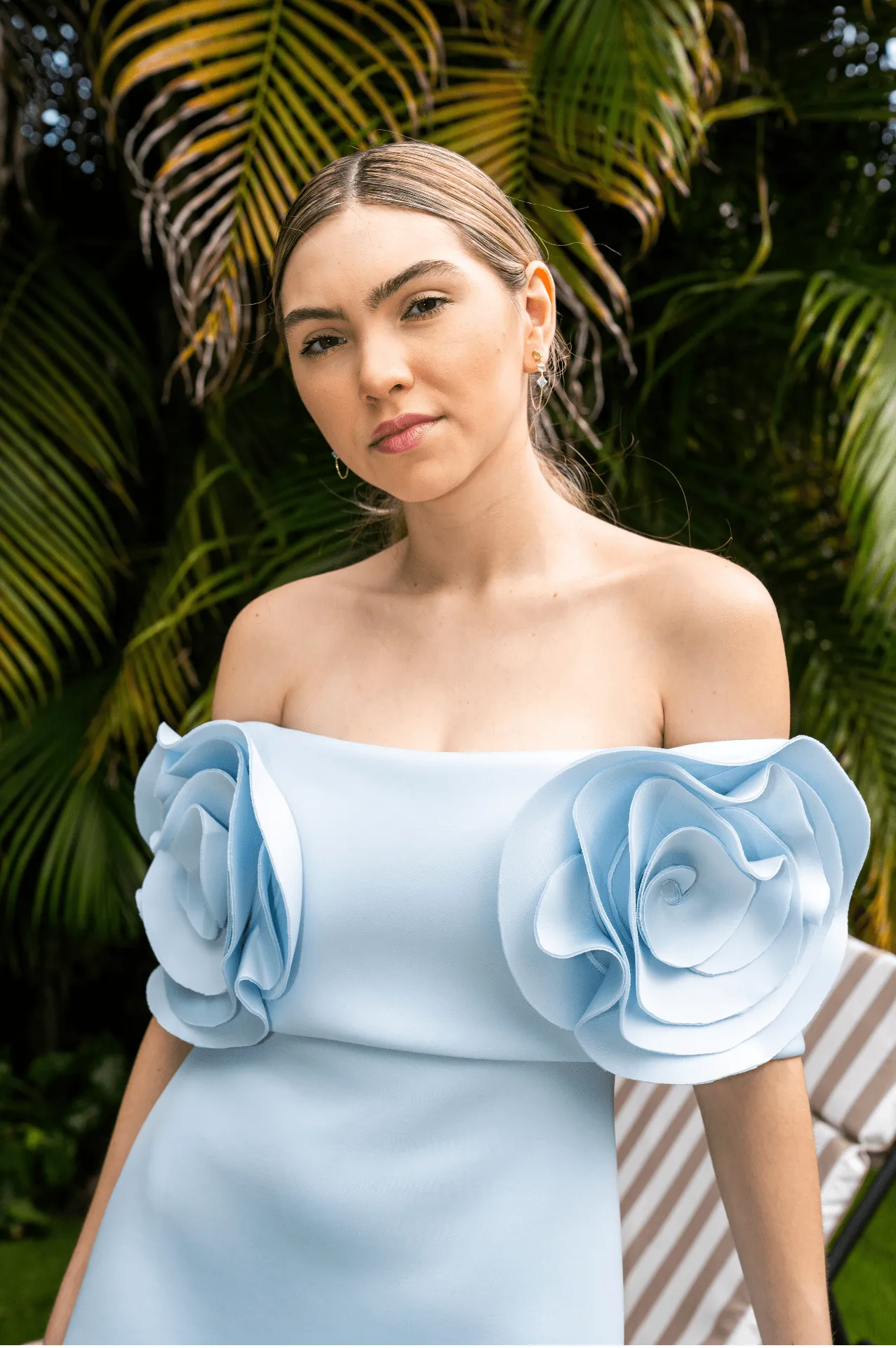 Orchard Flower Mini Dress sold by Modatrova product image thumbnail 3