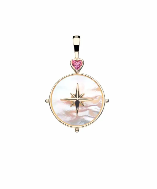 Forever Mother of Pearl North Star Pendant sold by Modatrova