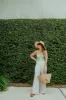 The Anytime Beach Pant - Summer White sold by Modatrova