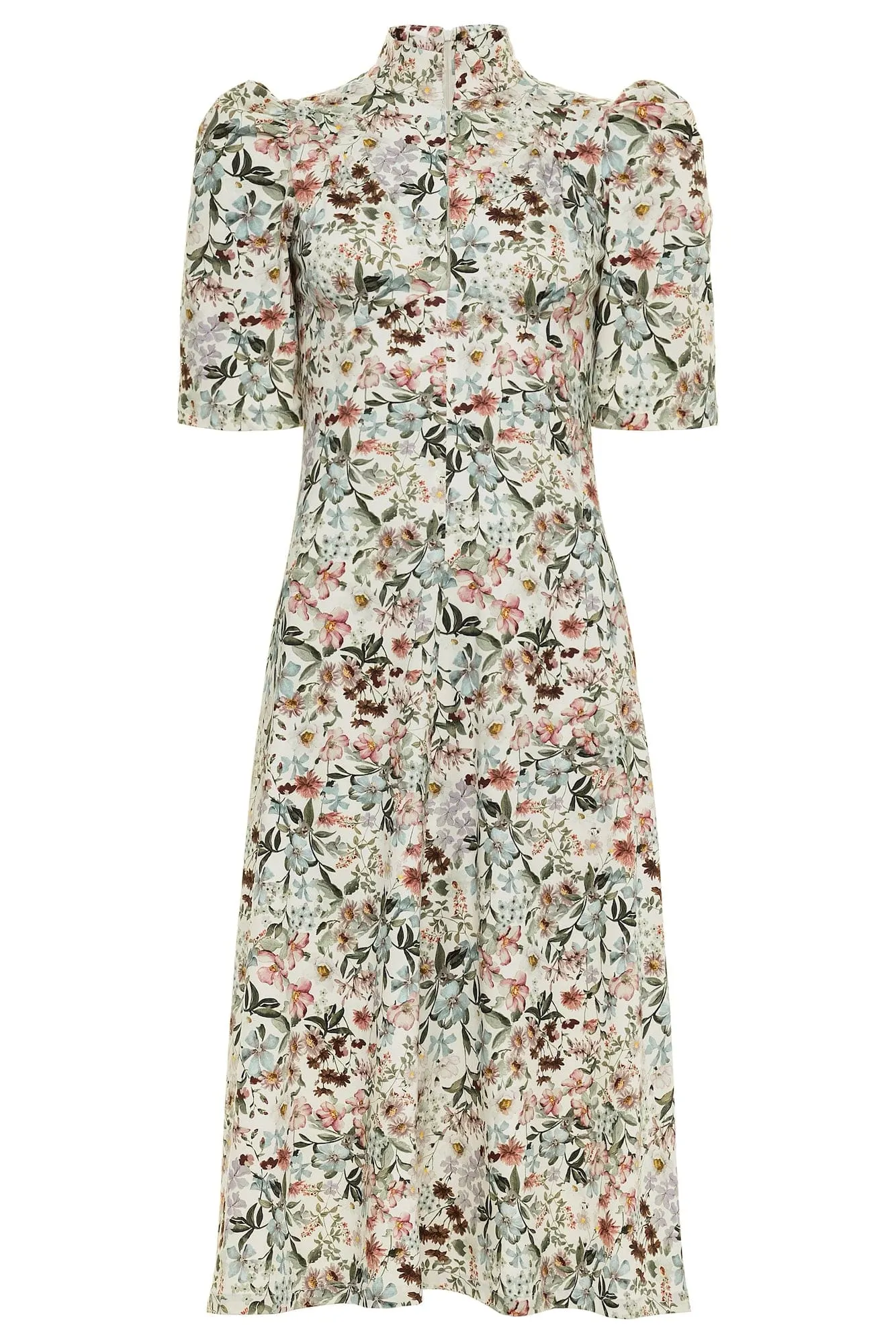 Esther Dress / Vintage White Floral Cotton sold by Modatrova