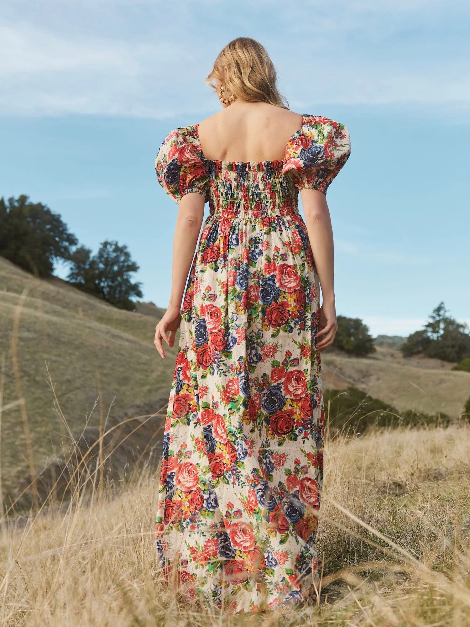 Aurora Puff Sleeve Maxi Dress sold by Modatrova product image thumbnail 2