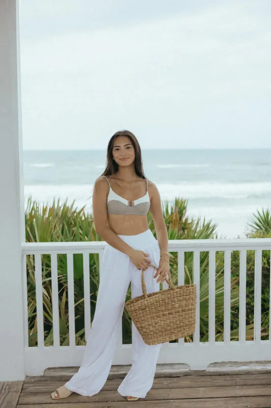 The Montauk Top - Sand sold by Modatrova