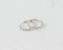 Mini Diamond Hoops sold by Modatrova