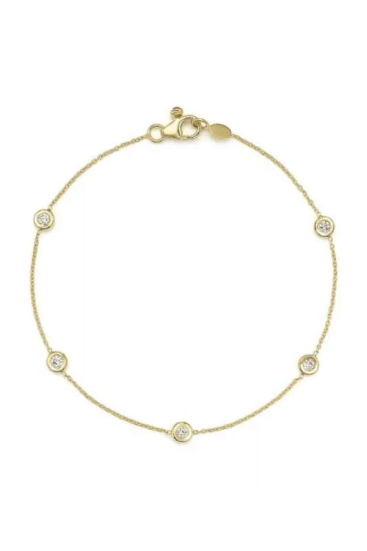 Diamonds by the Inch Bracelet sold by Modatrova