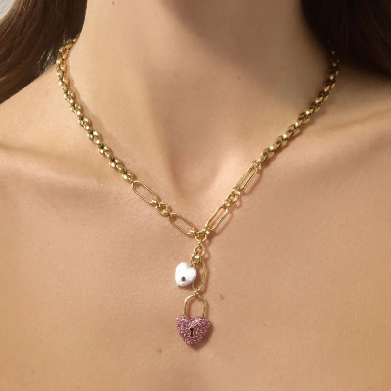 Love Story Charm Necklace sold by Modatrova