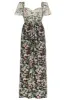 Poppy Maxi Dress / Mixed Floral Cotton sold by Modatrova