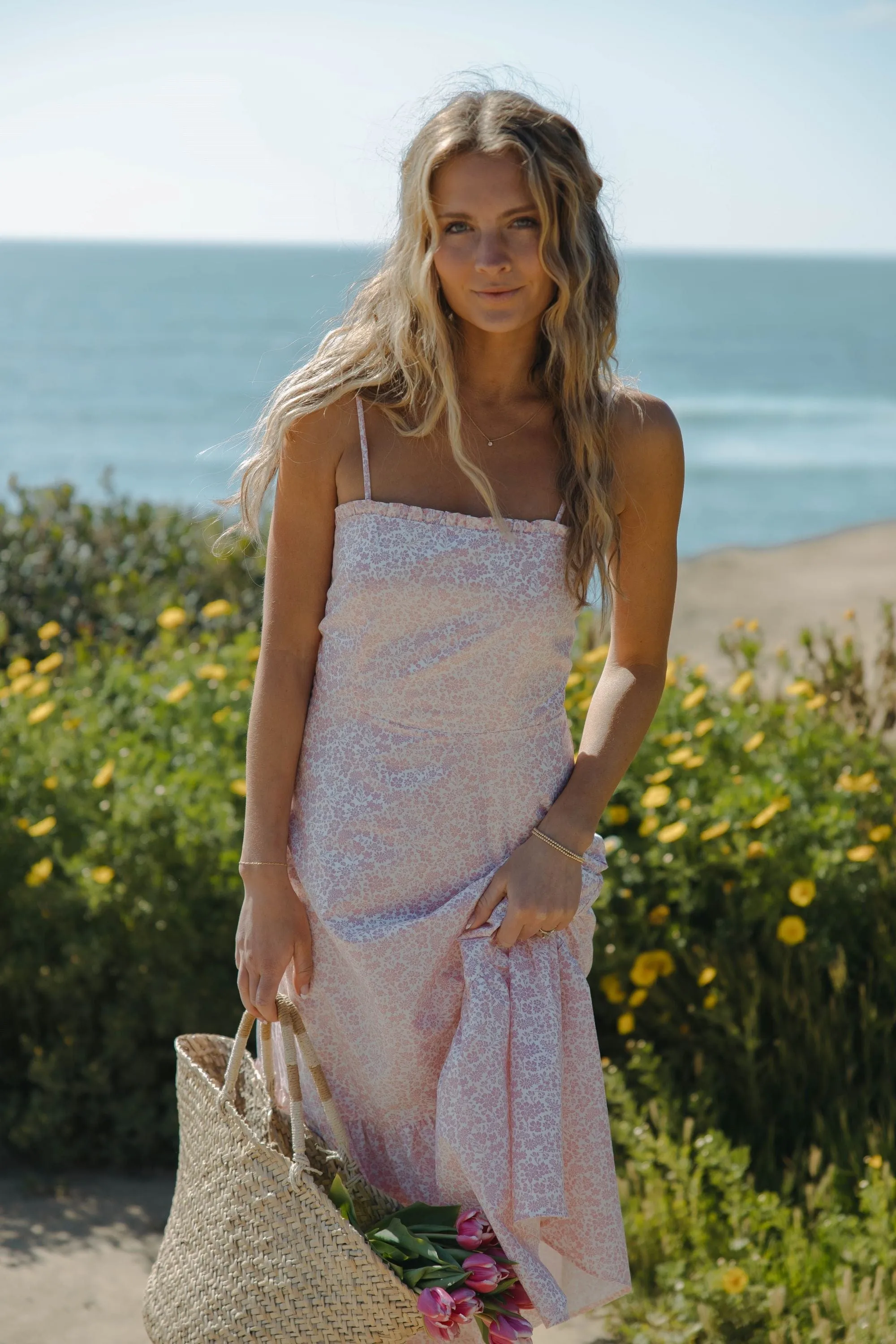 The Maggie Dress in Primrose Pink sold by Modatrova product image thumbnail 2