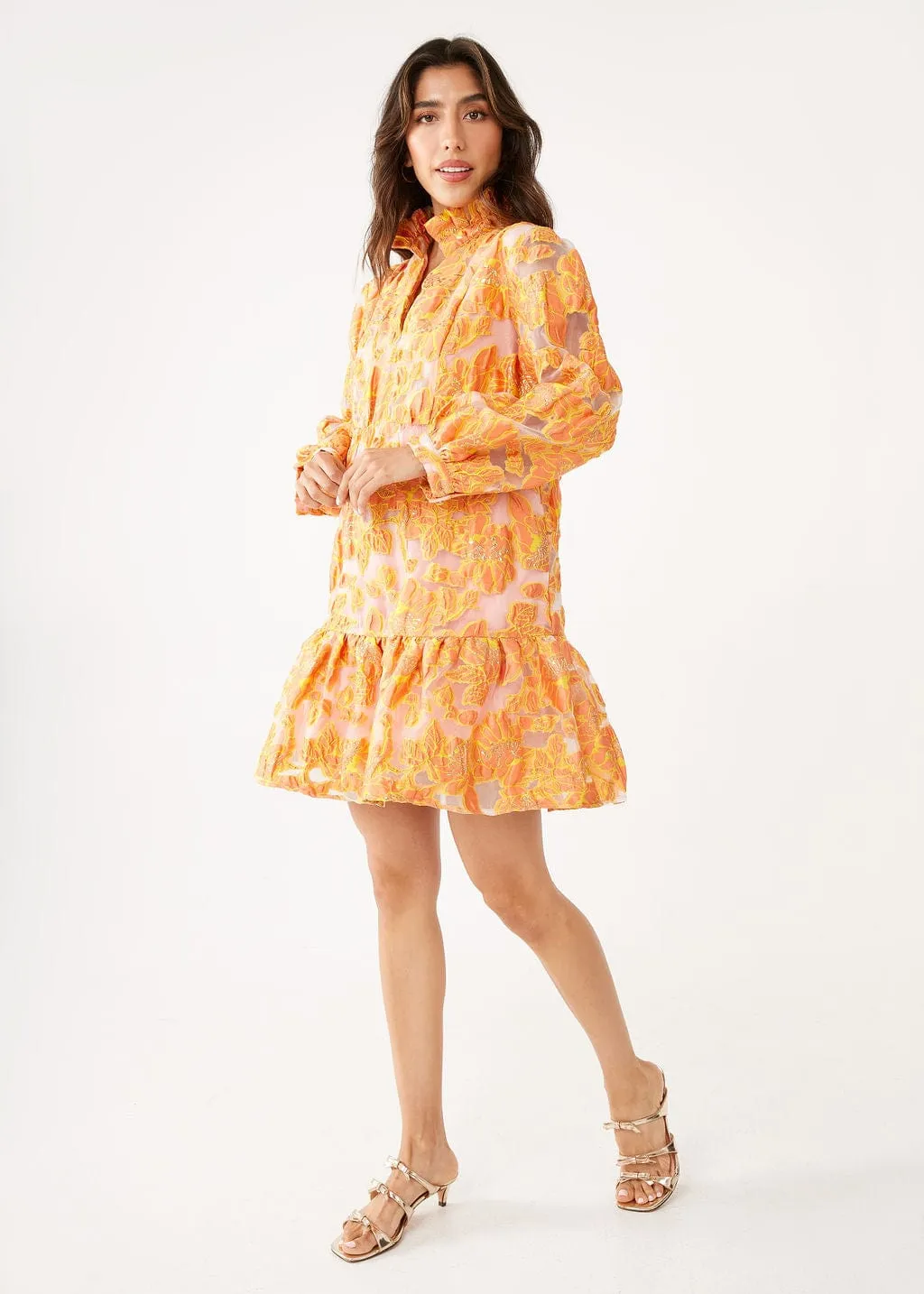 Emmerson Dress Orange Blossom Organza sold by Modatrova product image thumbnail 4