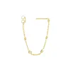Bezel Chain Earring sold by Modatrova