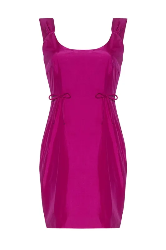 Cosette Silk Taffeta Bow Dress sold by Modatrova