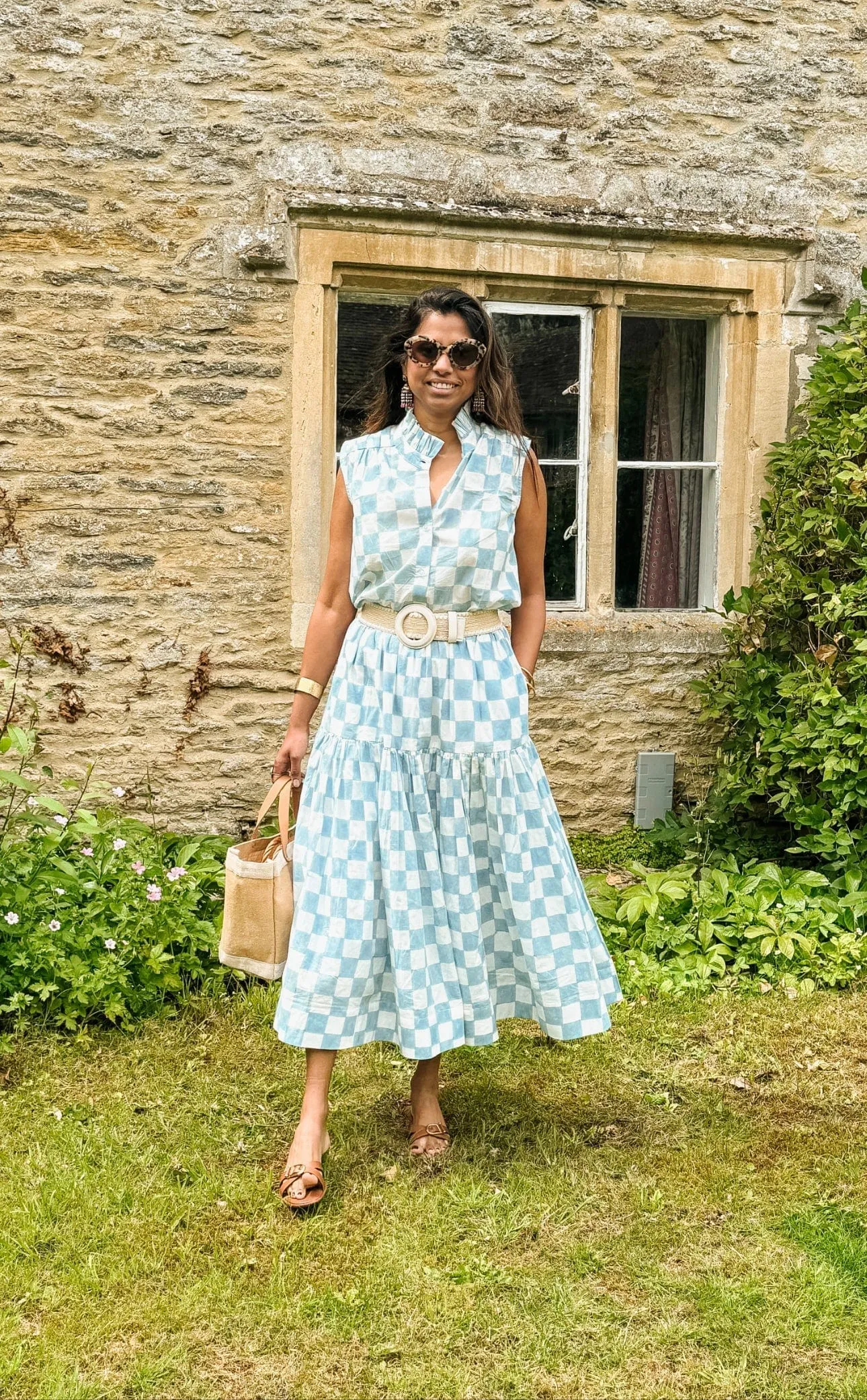 Greta Checkers Top sold by Modatrova product image thumbnail 3