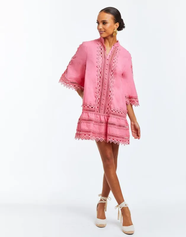 Pre-Order - Goldie Lace Mini Dress sold by Modatrova