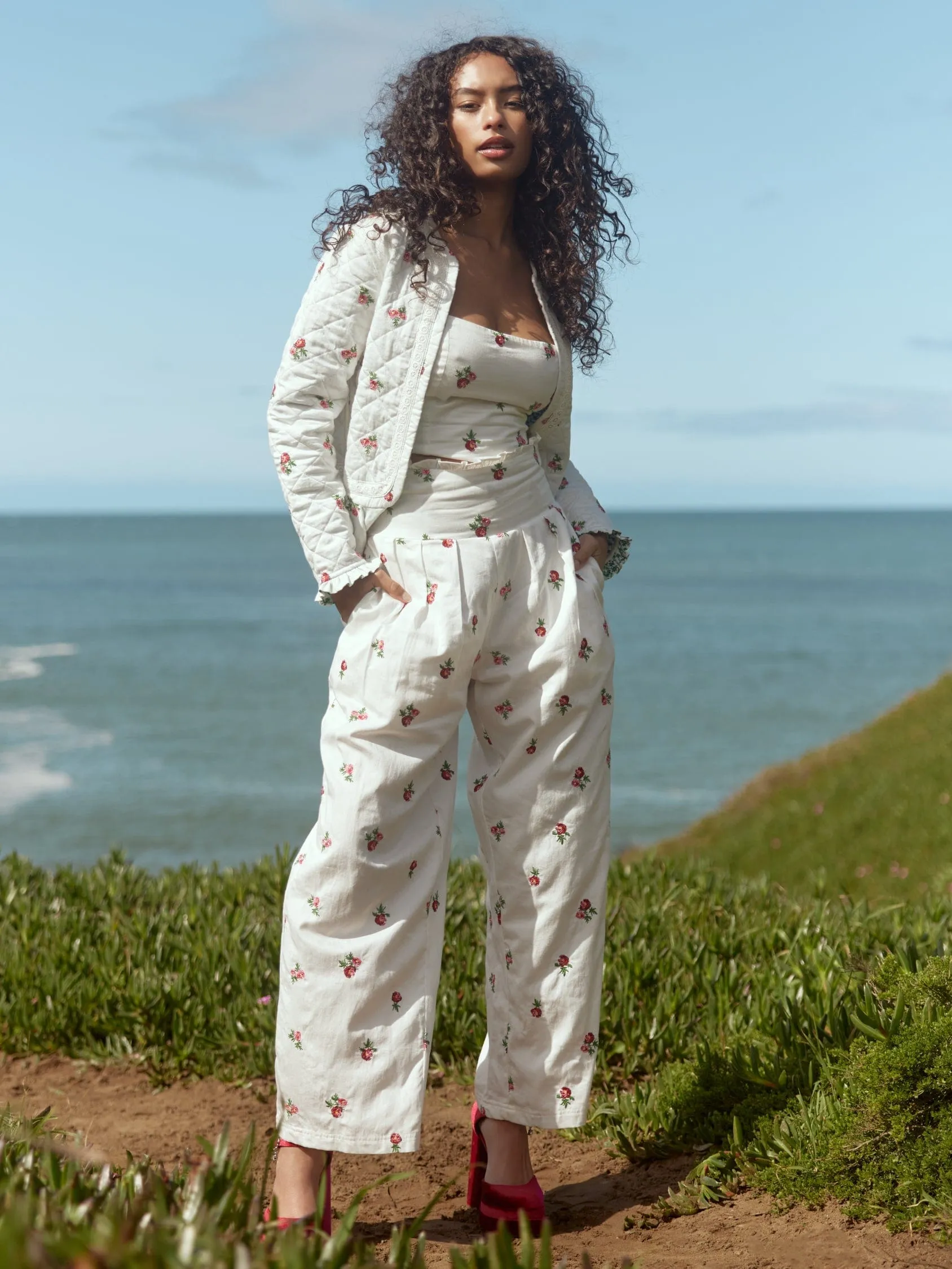 Kirby Embroidered Pants sold by Modatrova product image thumbnail 4