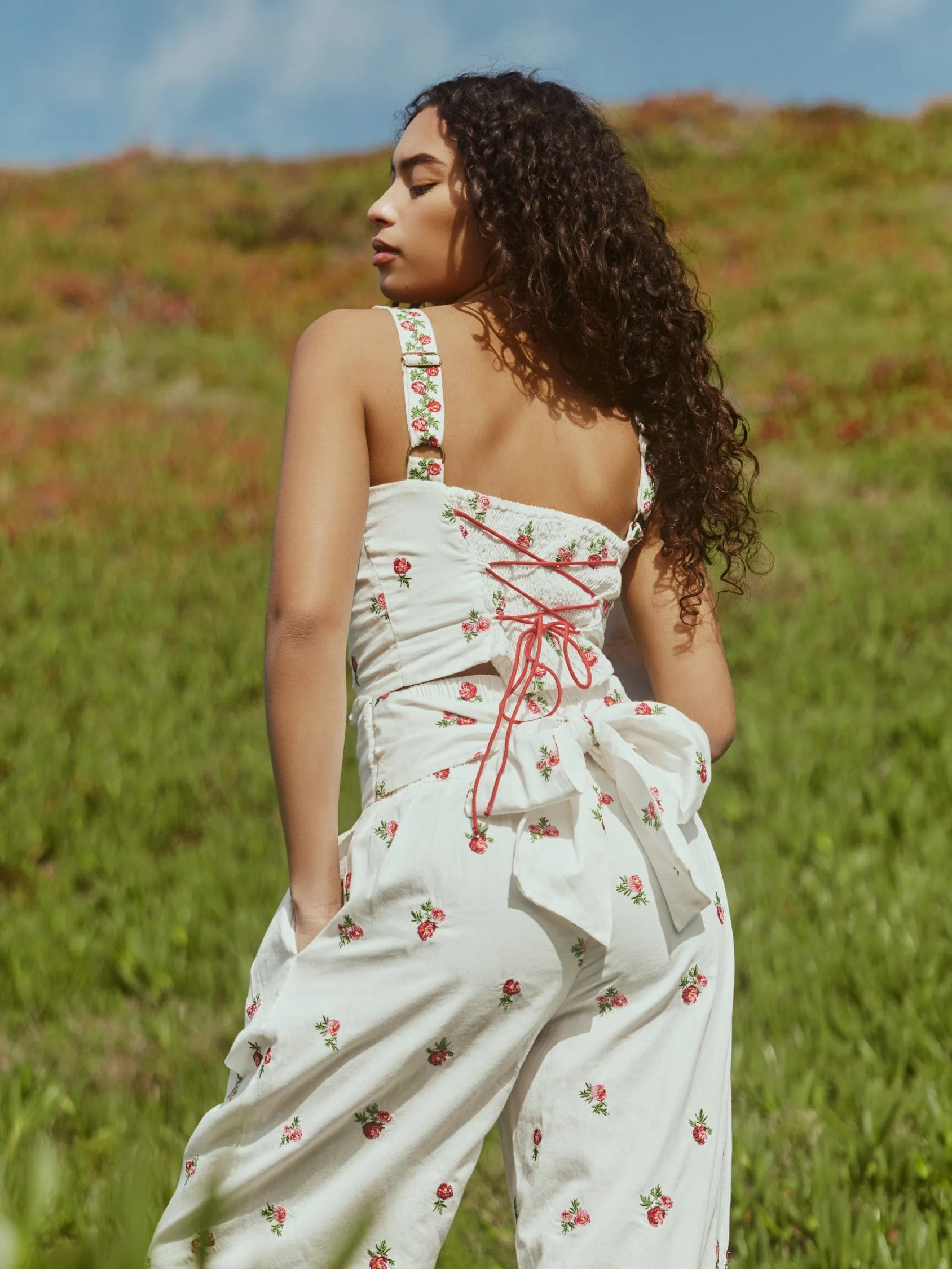 Kirby Embroidered Pants sold by Modatrova product image thumbnail 5