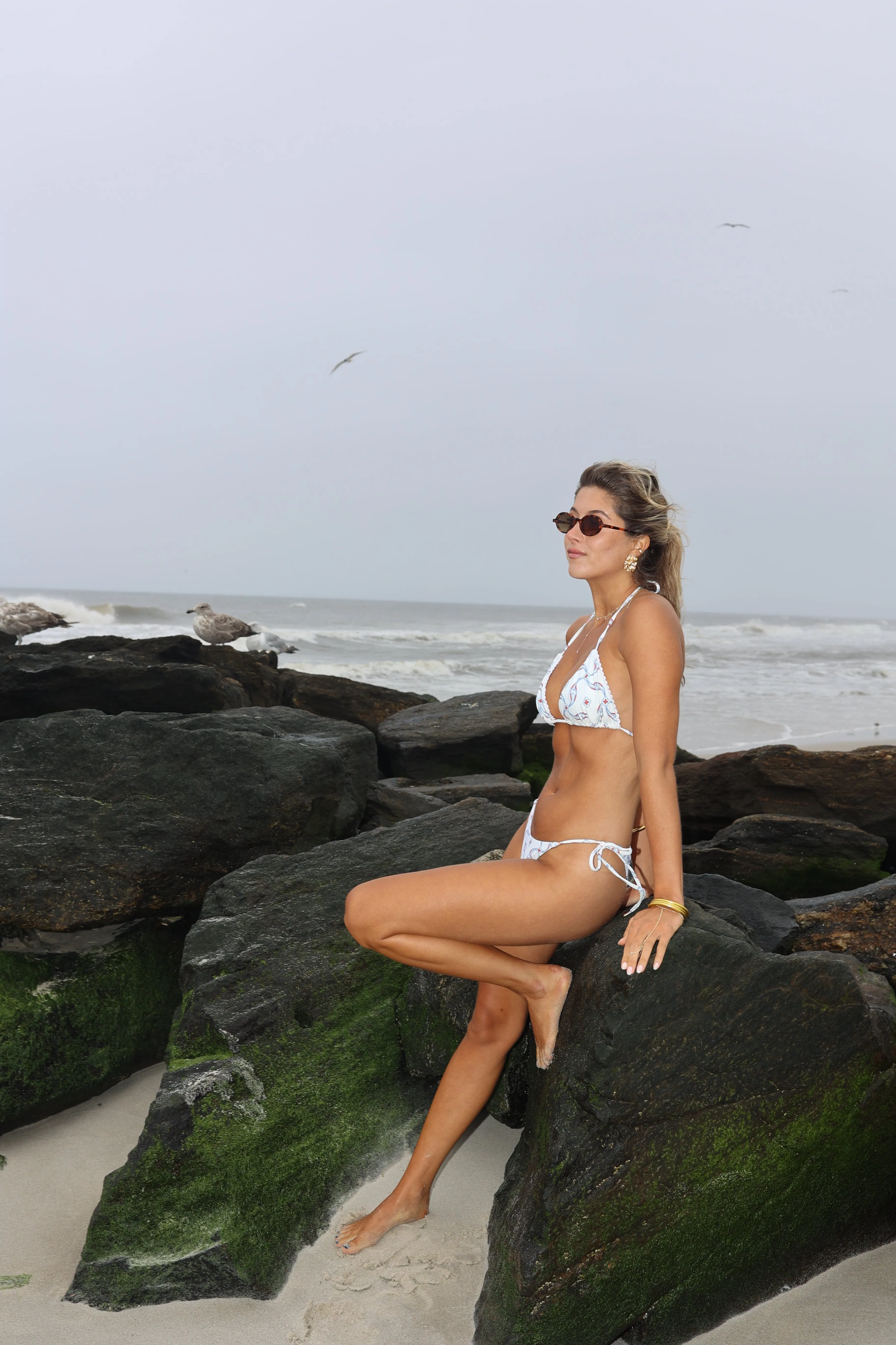 Jules Top in Tile Print sold by Modatrova