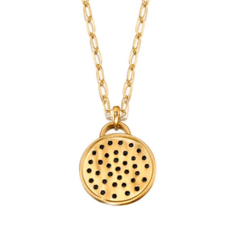 Black Diamond Fairy Dust Pendant sold by Modatrova