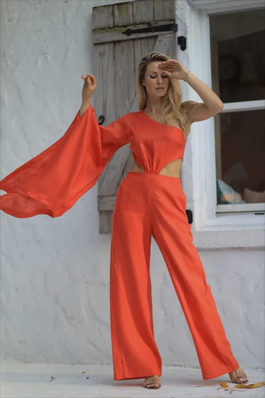 Dominique Jumpsuit sold by Modatrova