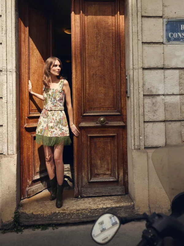 Sarah Bird Mini Dress sold by Modatrova