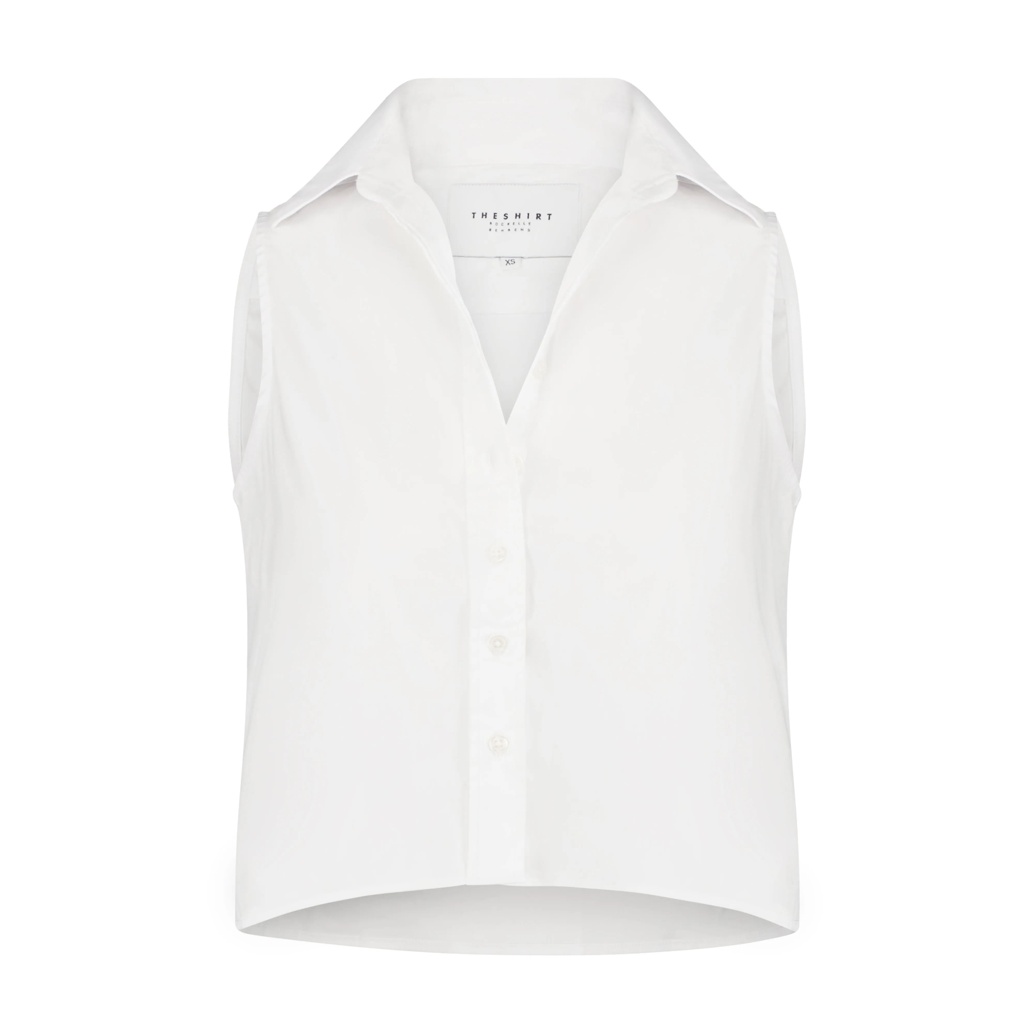 The Boxy Cropped Sleeveless Shirt sold by Modatrova product image thumbnail 5