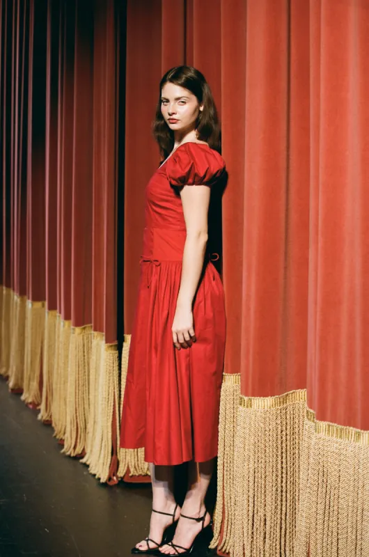 Celine Cotton Midi Dress sold by Modatrova