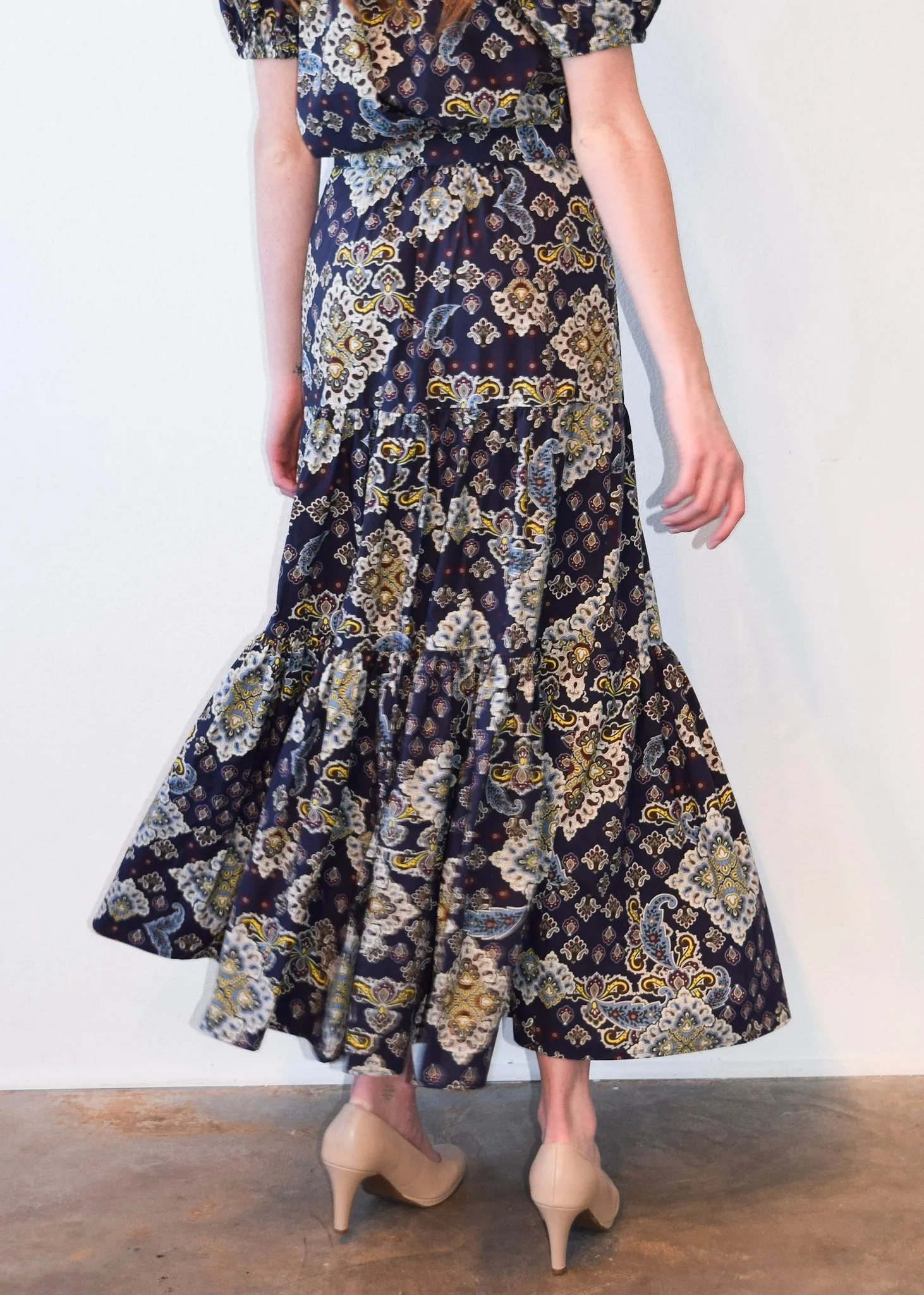 Lindsey Skirt Paisley sold by Modatrova product image thumbnail 4