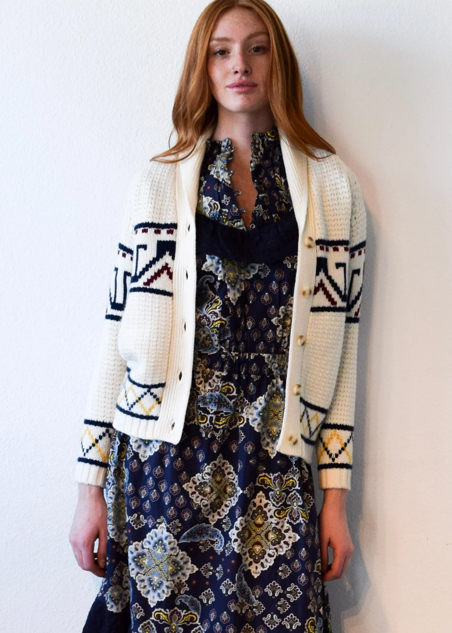 Cowboy Cardigan Sweater sold by Modatrova