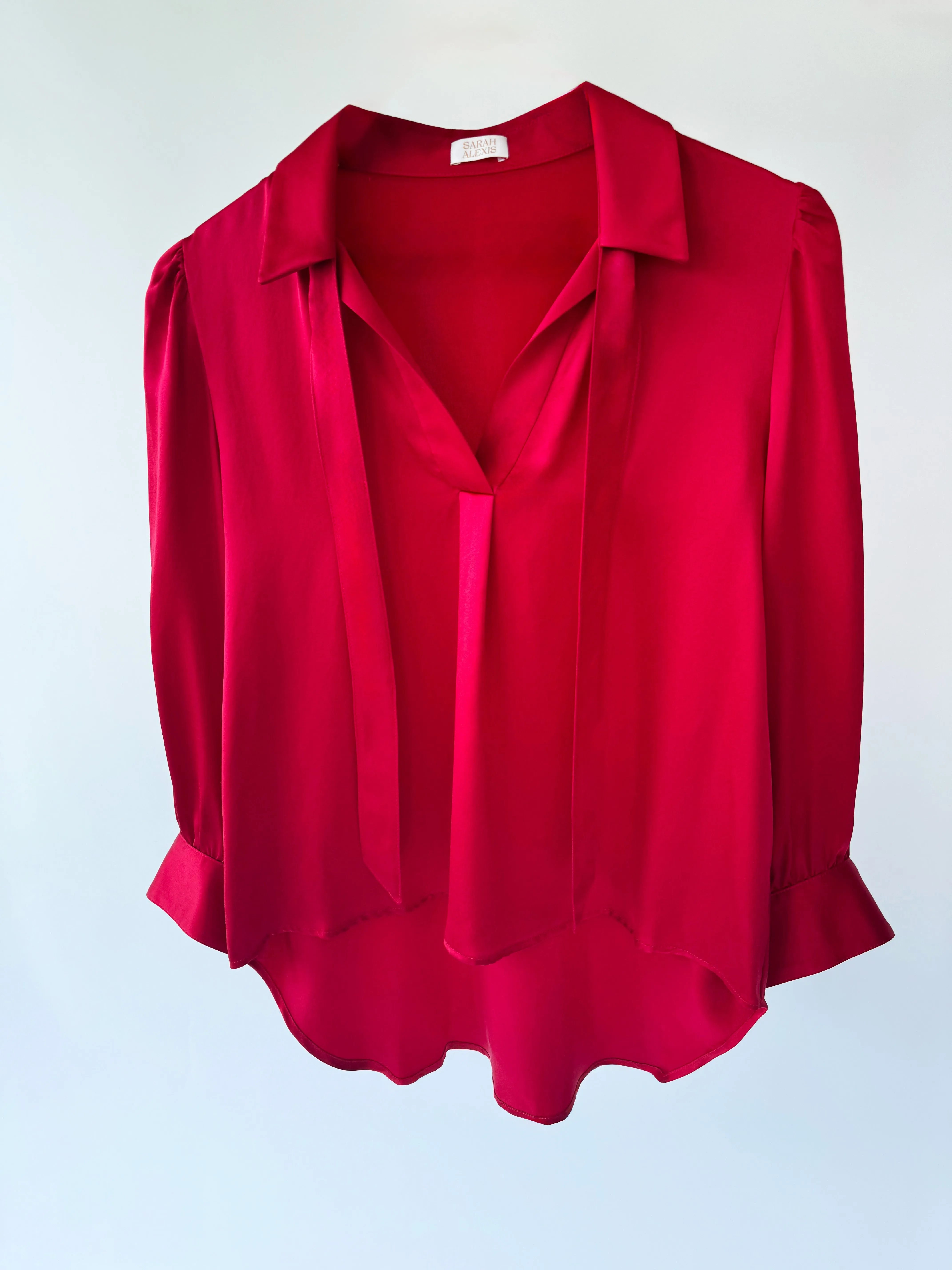 Rachel Silk Blouse sold by Modatrova product image thumbnail 5