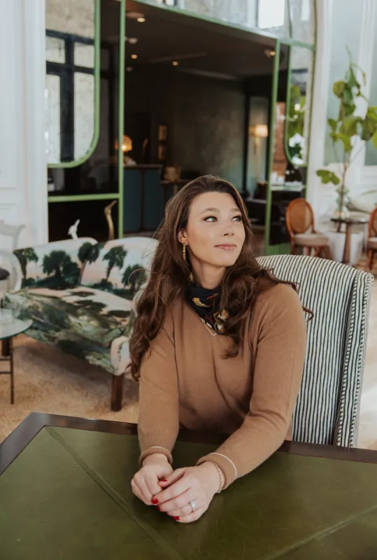 Ashley Silk Neckerchief sold by Modatrova