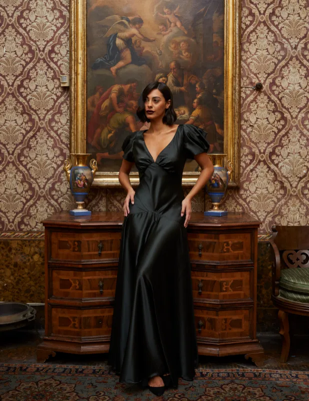 Amara Gown Jasper sold by Modatrova