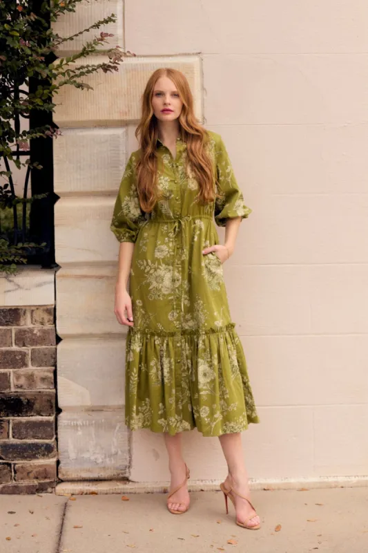 Grace Dress- Evergreen Bouquets sold by Modatrova