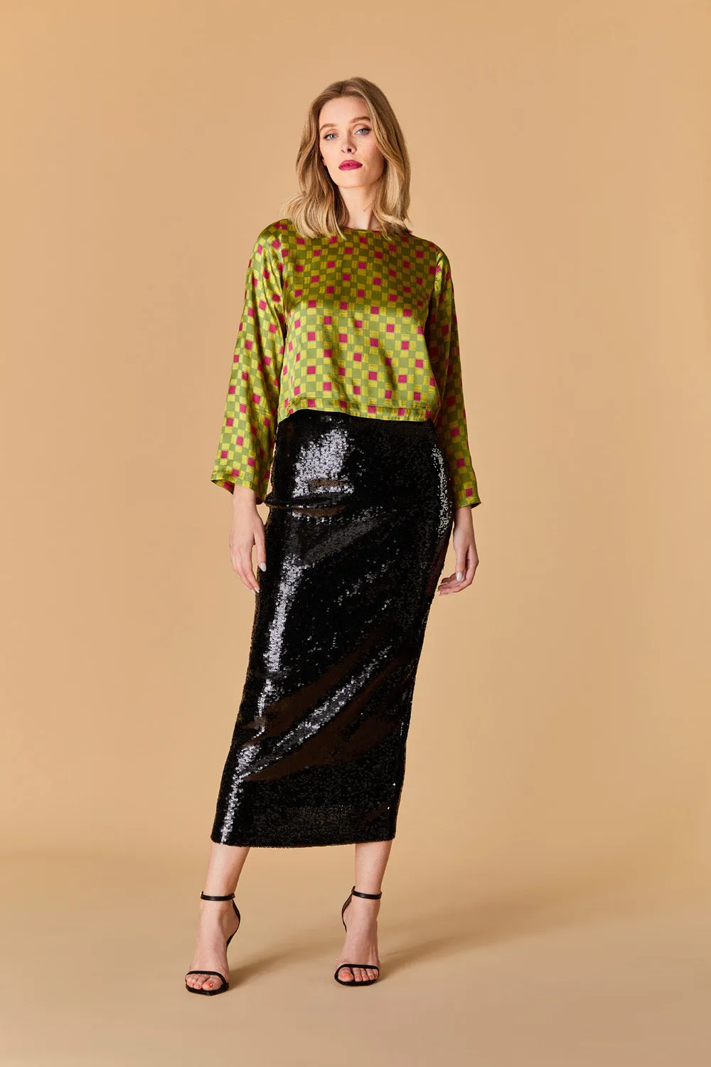Hollis Skirt- Sequins sold by Modatrova product image thumbnail 3