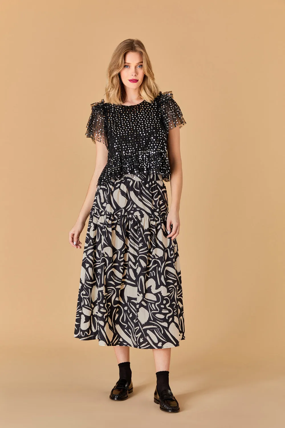 Polly Top- Sequins sold by Modatrova product image thumbnail 4