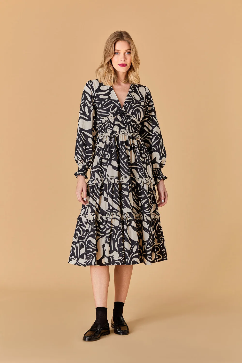 Sloan Dress- Confetti Dark sold by Modatrova